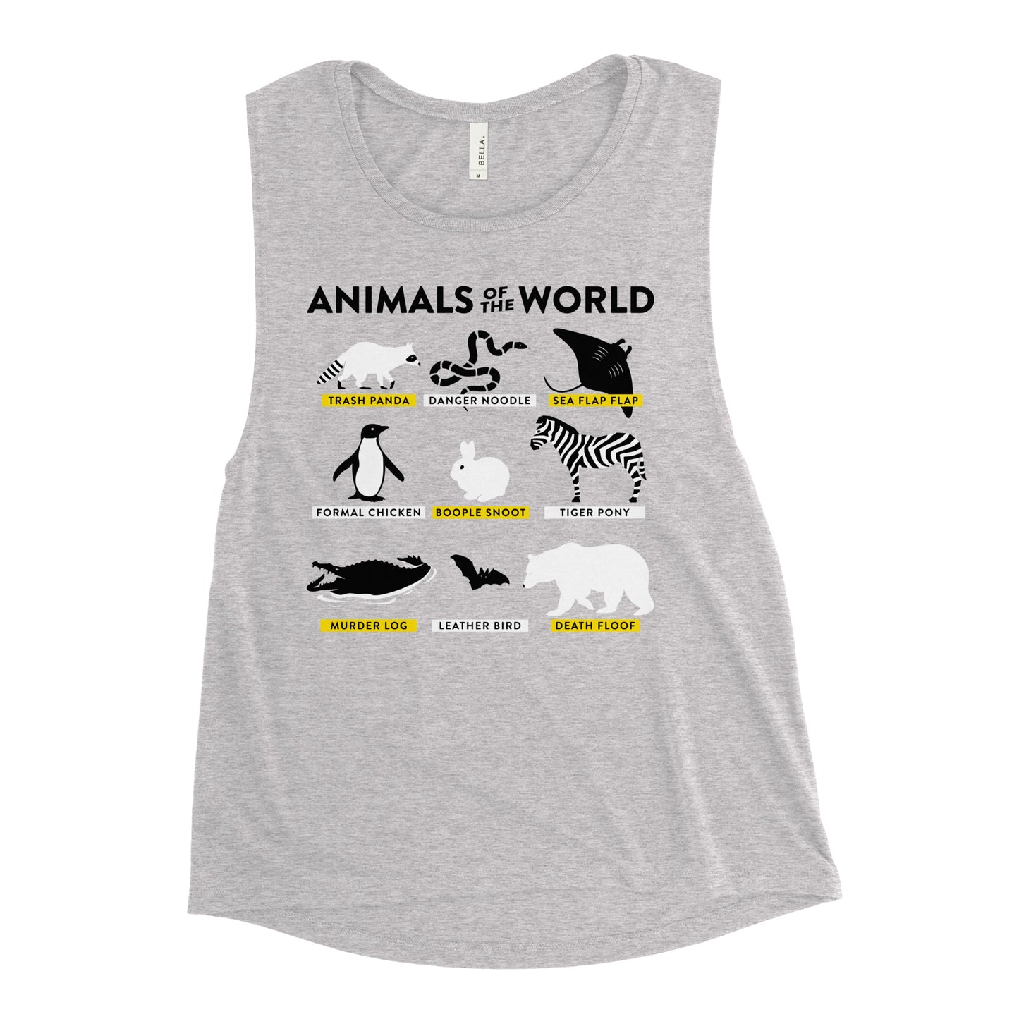 Animals Of The World Women's Muscle Tank