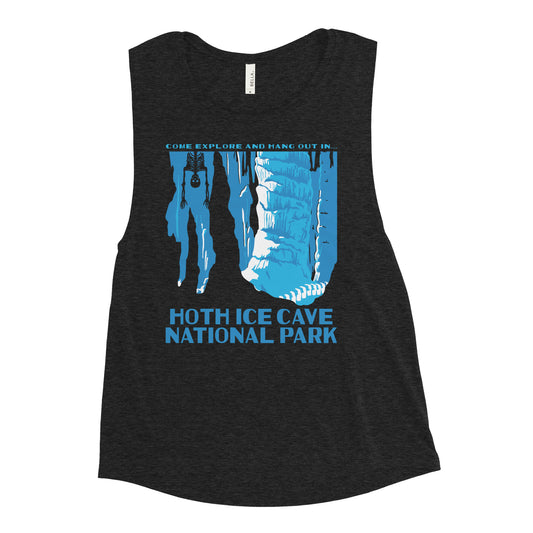 Hoth Ice Cave National Park Women's Muscle Tank