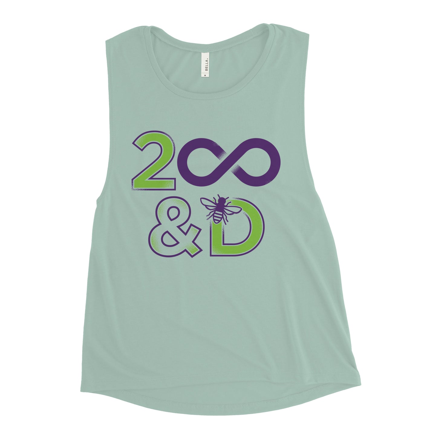 2 Infinity And B On D Women's Muscle Tank