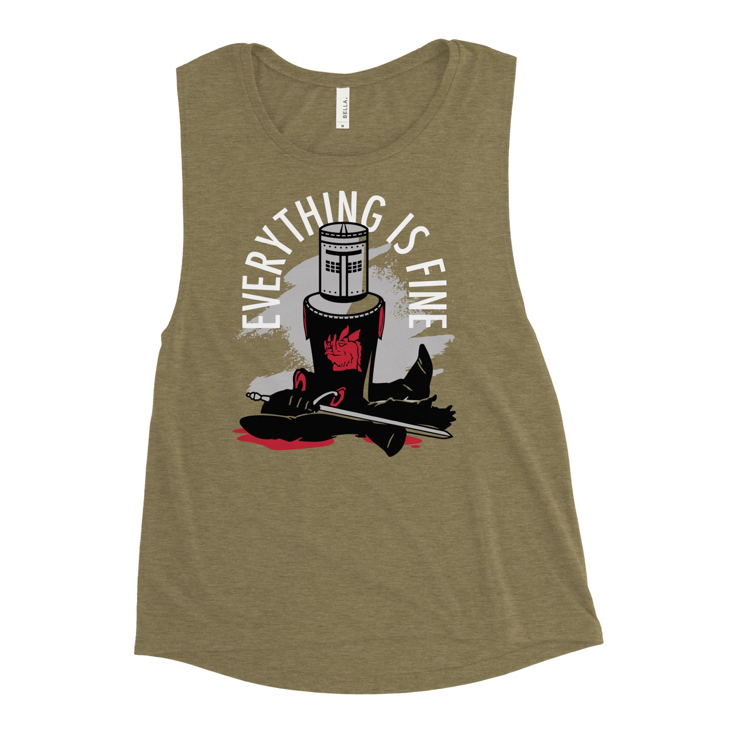 Everything Is Fine Women's Muscle Tank
