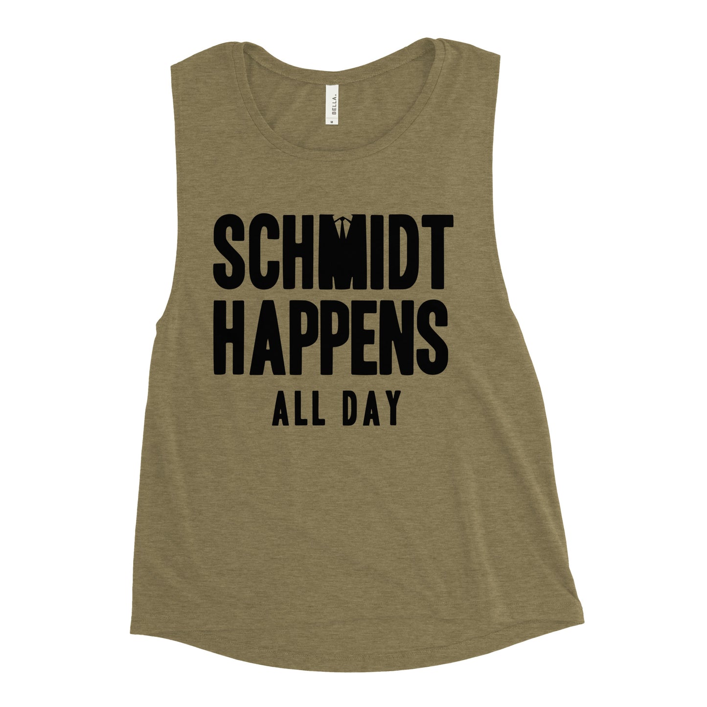 Schmidt Happens All Day Women's Muscle Tank