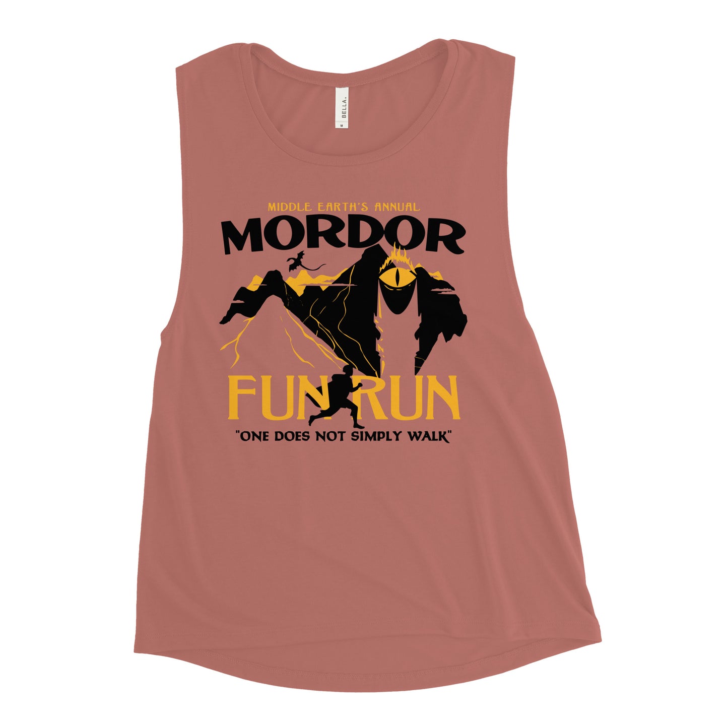 Mordor Fun Run Women's Muscle Tank