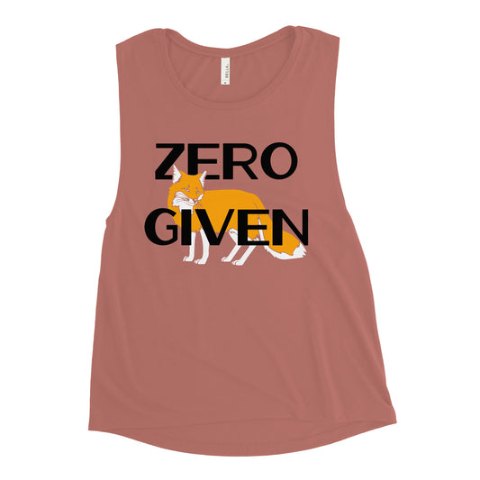 Zero Fox Given Women's Muscle Tank