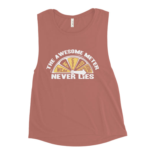The Awesome Meter Women's Muscle Tank