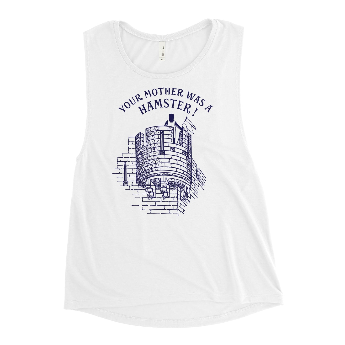 Your Mother Was A Hamster Women's Muscle Tank