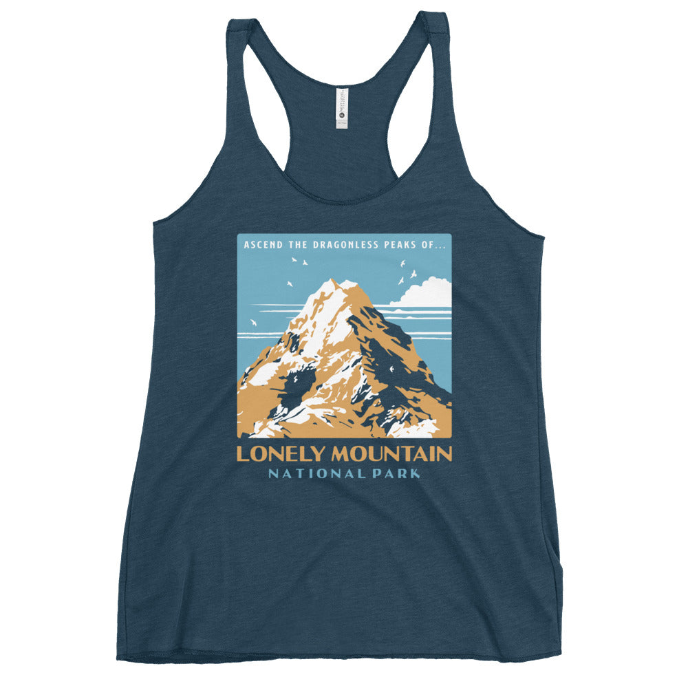 Lonely Mountain National Park Women's Racerback Tank