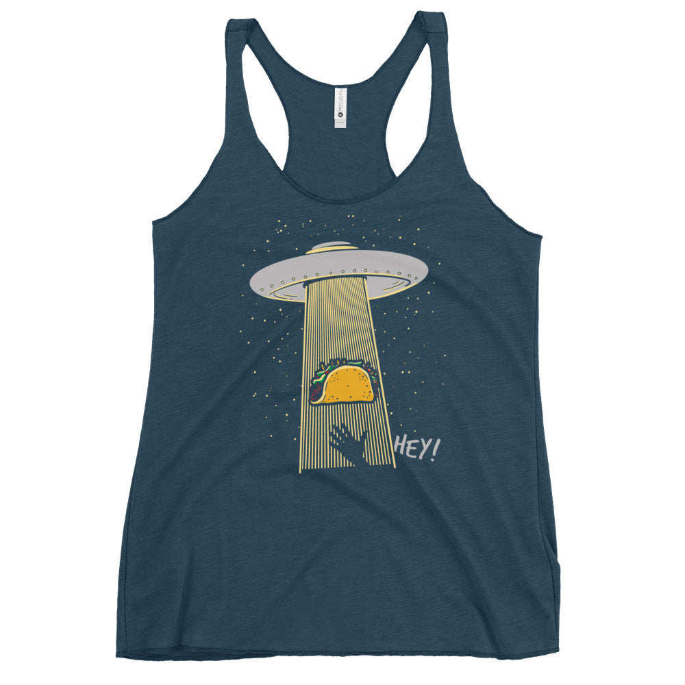 Taco Abduction Women's Racerback Tank