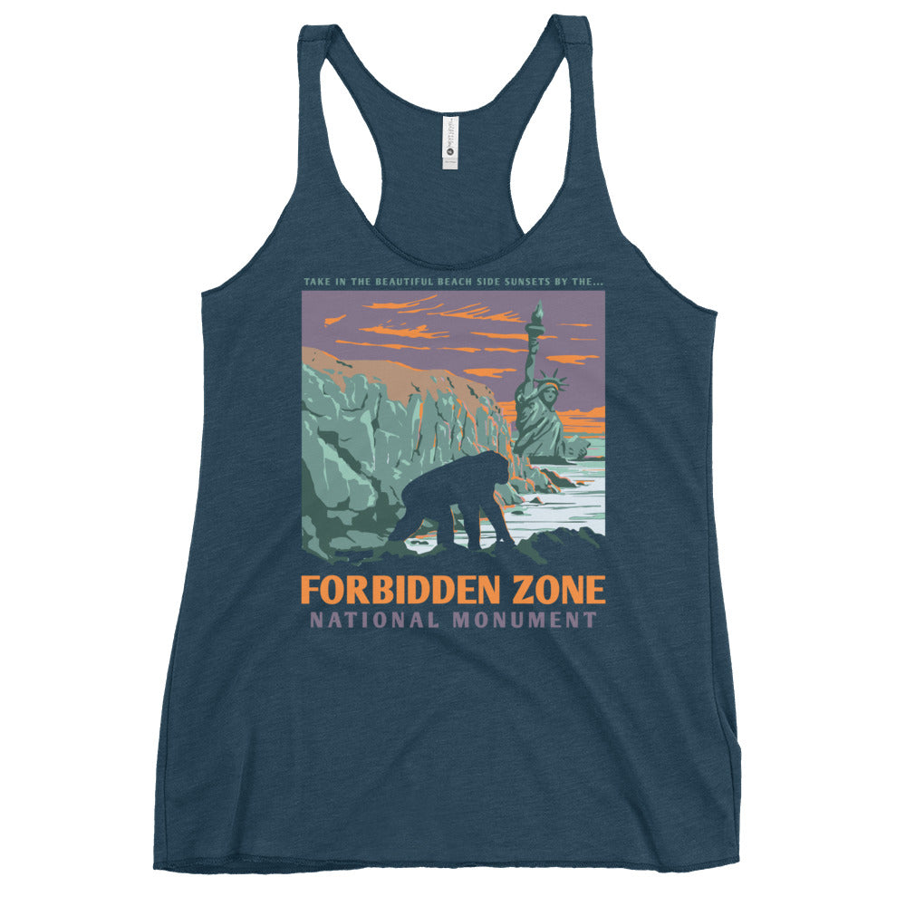Forbidden Zone National Monument Women's Racerback Tank