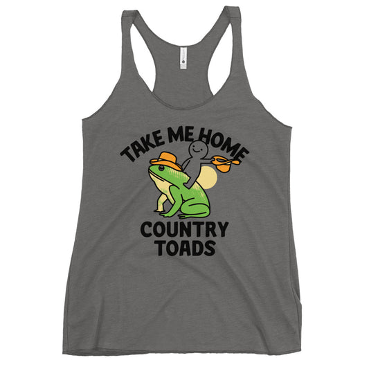 Take Me Home Country Toads Women's Racerback Tank
