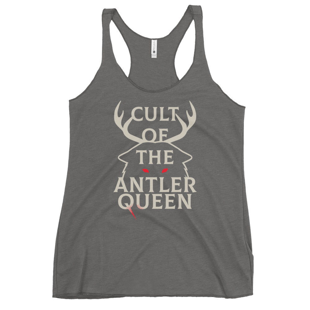 Cult Of The Antler Queen Women's Racerback Tank