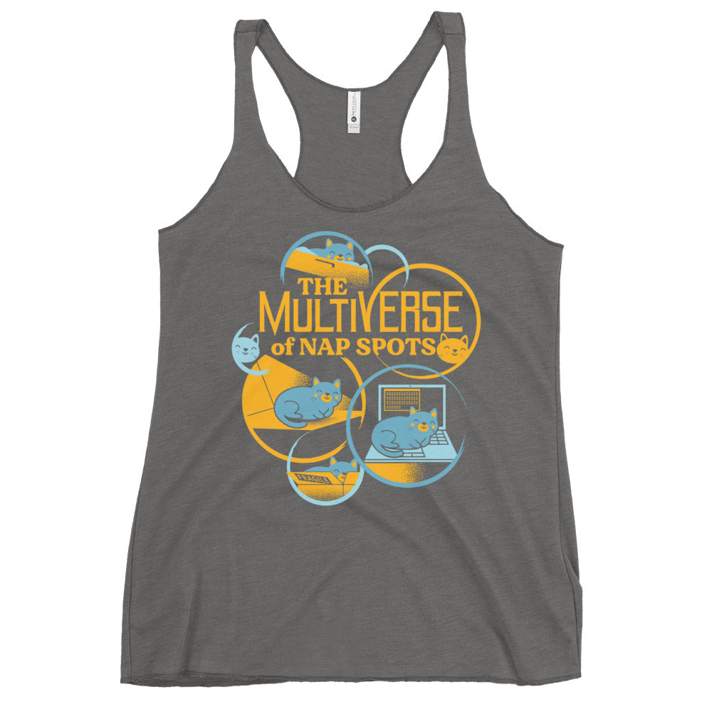 The Multiverse Of Nap Spots Women's Racerback Tank