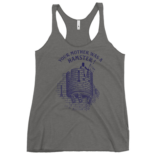 Your Mother Was A Hamster Women's Racerback Tank