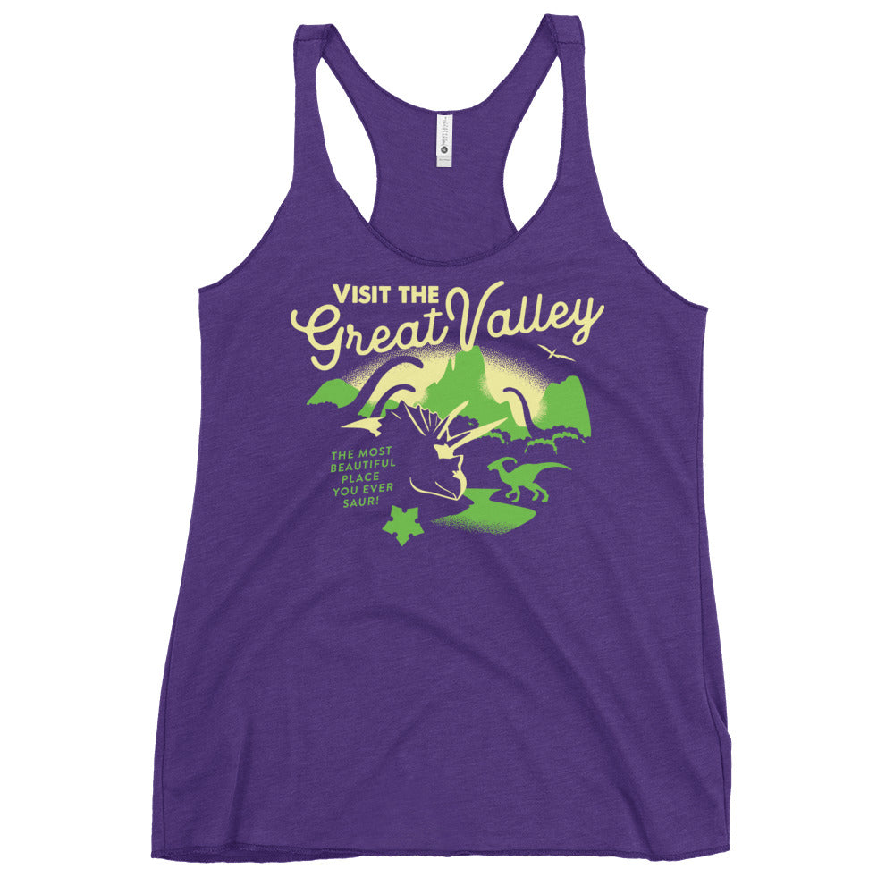 Visit The Great Valley Women's Racerback Tank