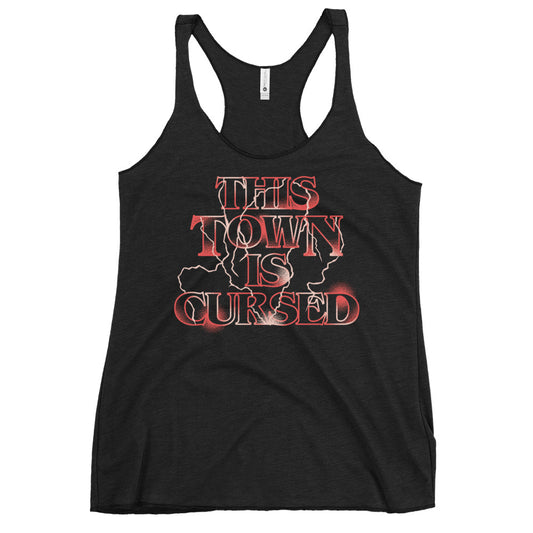This Town Is Cursed Women's Racerback Tank