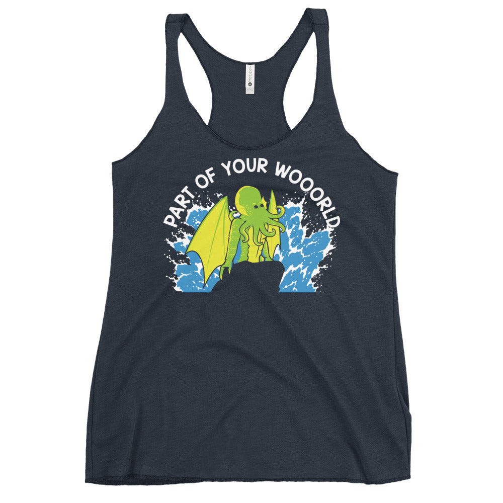 Part Of Your World Women's Racerback Tank
