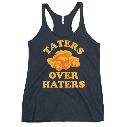 Taters Over Haters Women's Racerback Tank