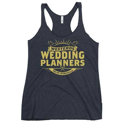 Westeros Wedding Planners Women's Racerback Tank