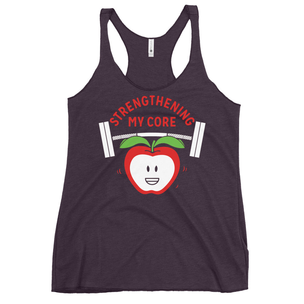 Strengthening My Core Women's Racerback Tank