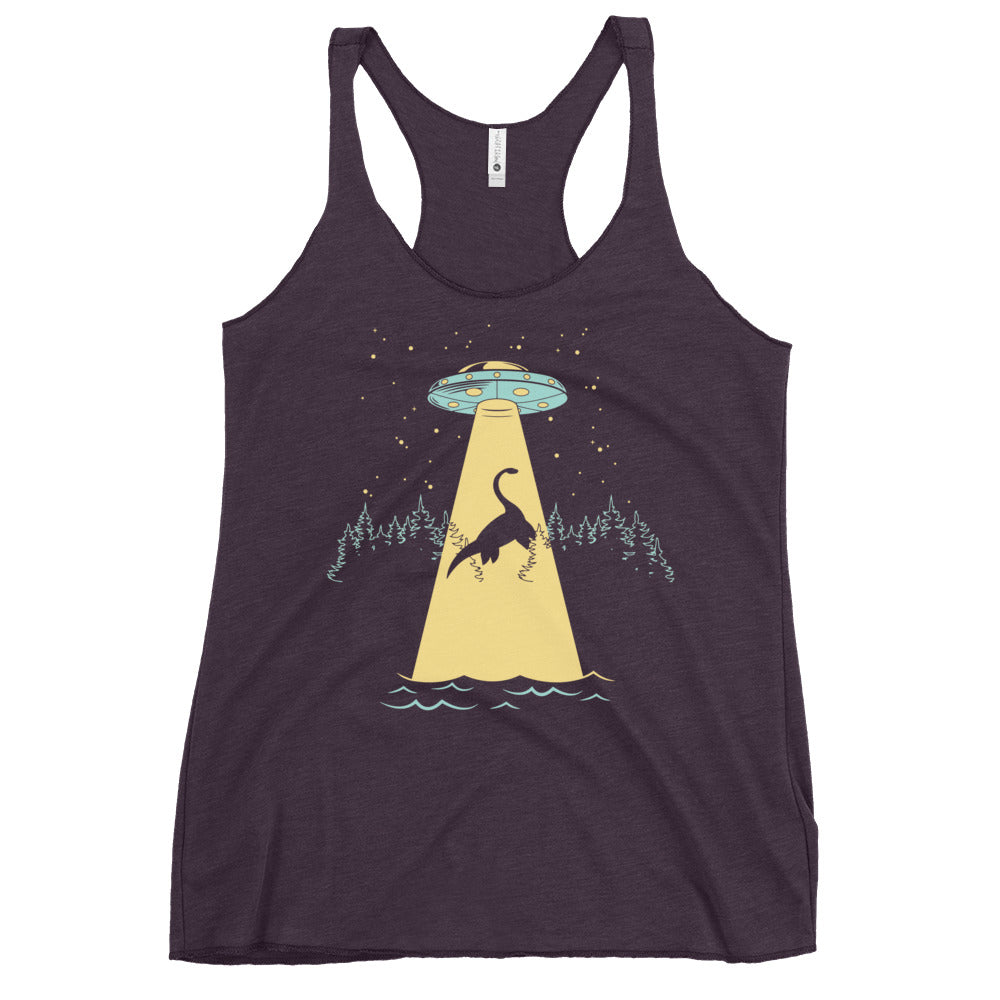 Nessie Abduction Women's Racerback Tank
