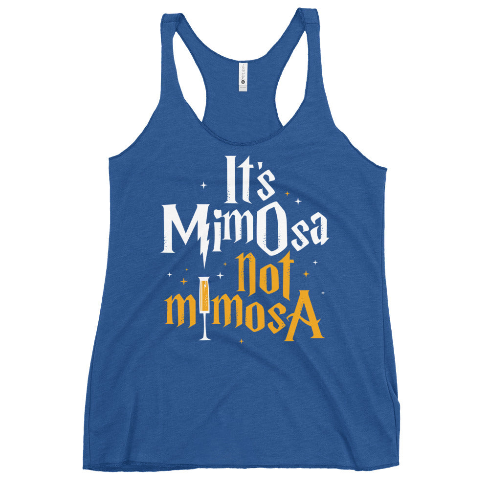 It's Mimosa Not Mimosa Women's Racerback Tank