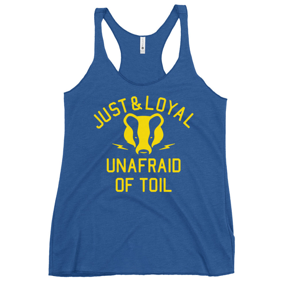 Just And Loyal, Unafraid Of Toil Women's Racerback Tank