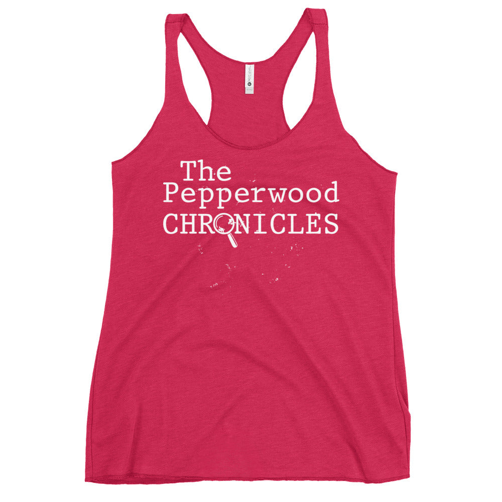 The Pepperwood Chronicles Women's Racerback Tank