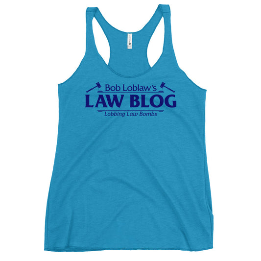Bob Loblaw's Law Blog Women's Racerback Tank