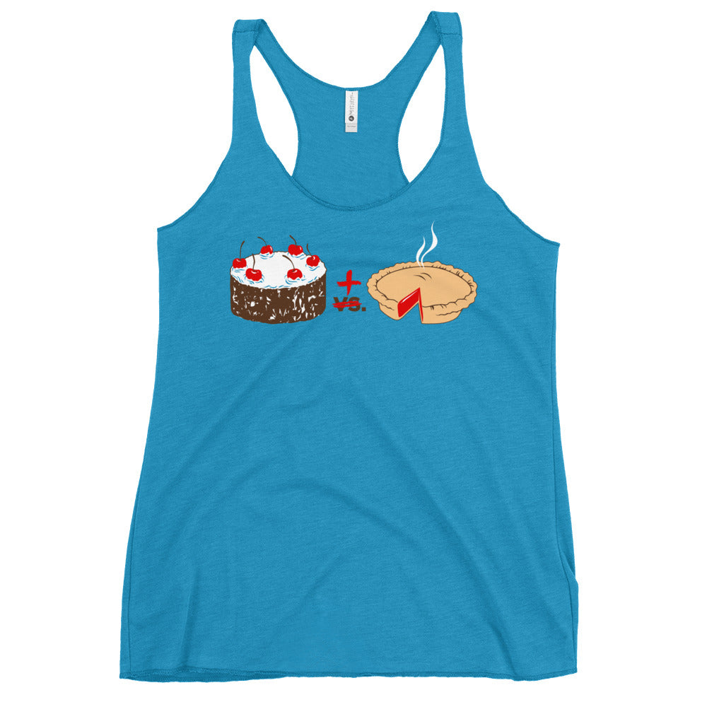 Cake Plus Pie Women's Racerback Tank