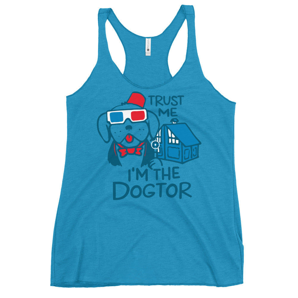 Trust Me, I'm The Dogtor Women's Racerback Tank