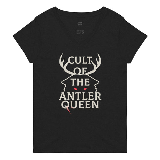 Cult Of The Antler Queen Women's V-Neck Tee