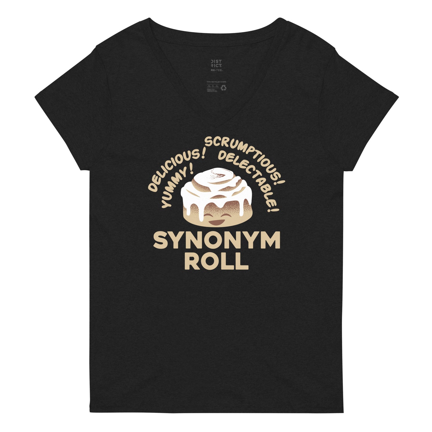 Synonym Roll Women's V-Neck Tee