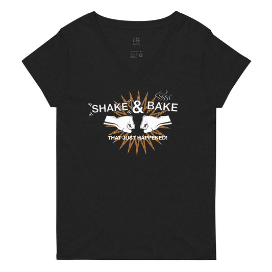 Shake & Bake Women's V-Neck Tee