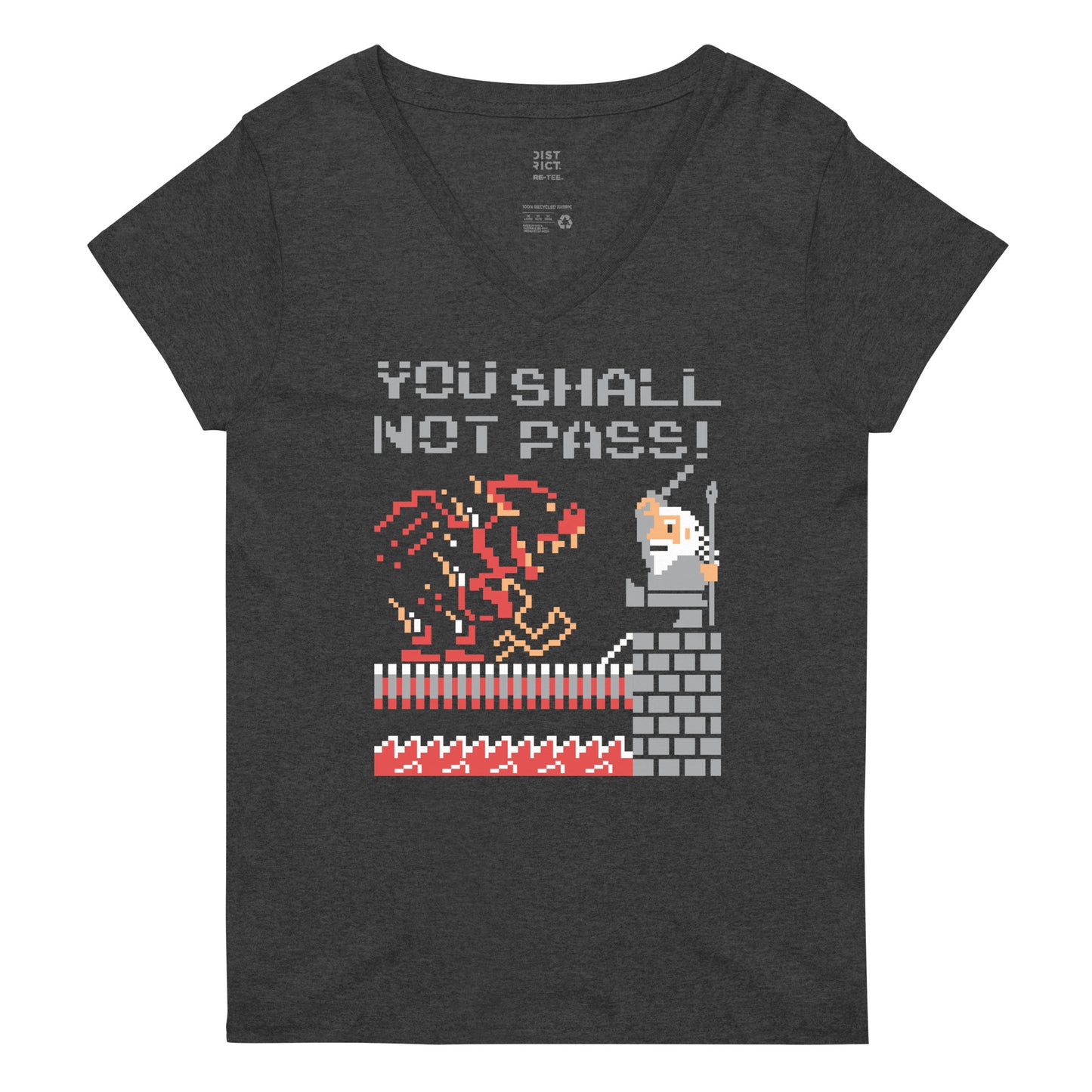 You Shall Not Pass! Women's V-Neck Tee