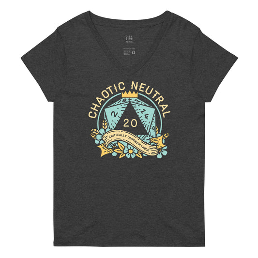Chaotic Neutral Women's V-Neck Tee