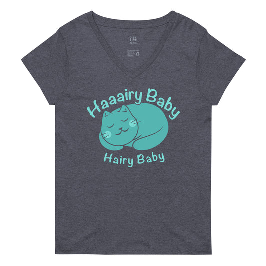 Hairy Baby Women's V-Neck Tee