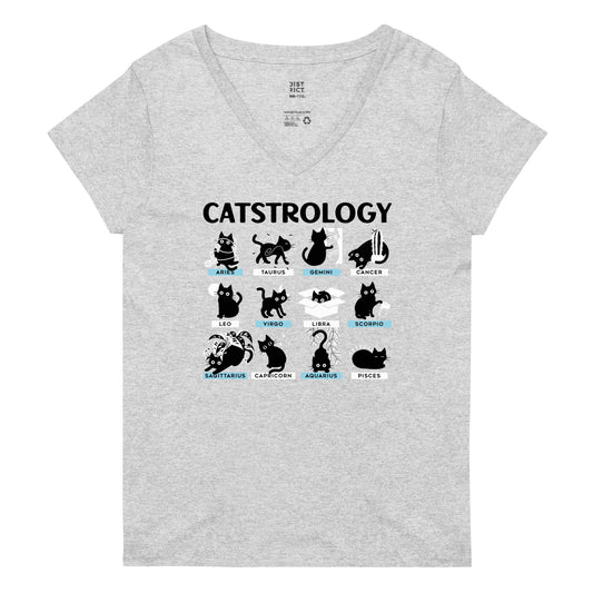 Catstrology Women's V-Neck Tee