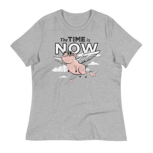 The Time Is Now Women's Signature Tee