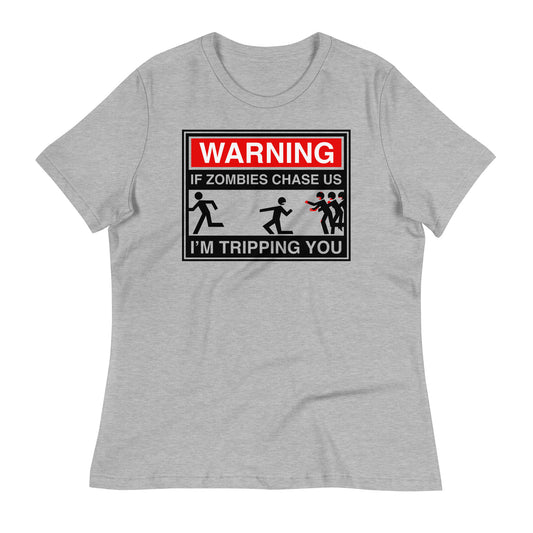 If Zombies Chase Us Women's Signature Tee