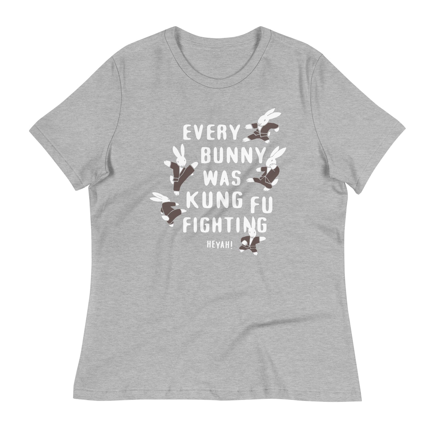Every Bunny Was Kung Fu Fighting Women's Signature Tee