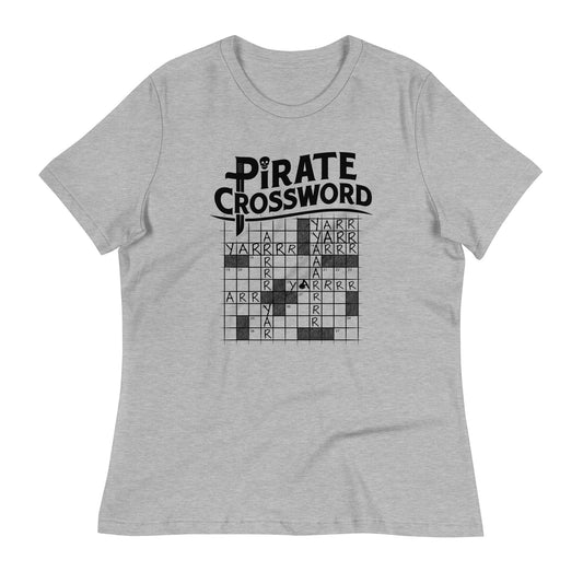 Pirate Crossword Women's Signature Tee