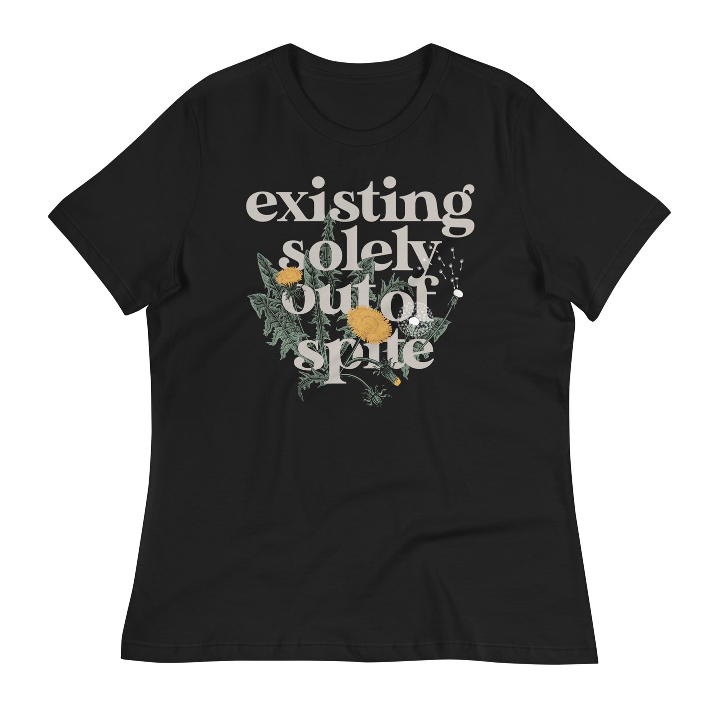 Existing Solely Out Of Spite Women's Signature Tee