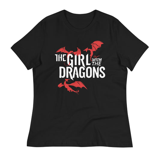 The Girl With The Dragons Women's Signature Tee