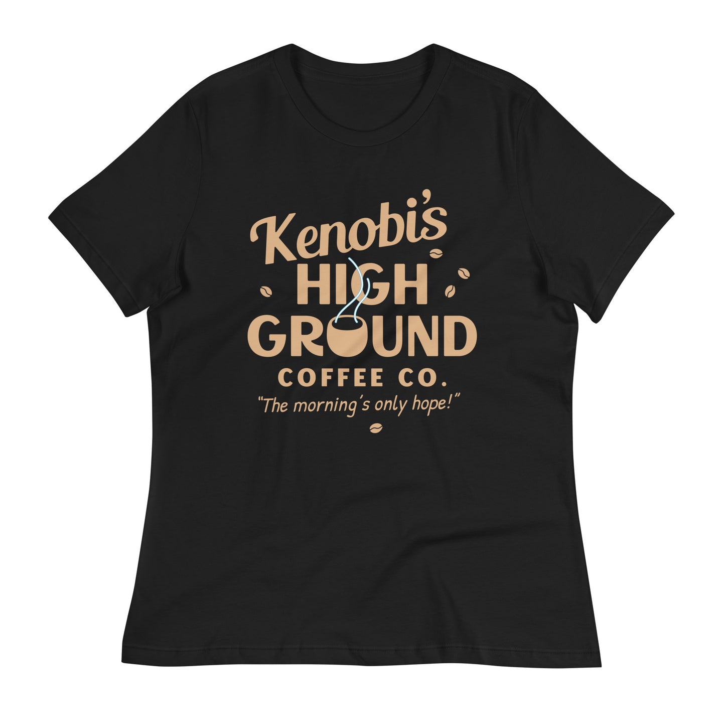 Kenobi's High Ground Coffee Co Women's Signature Tee
