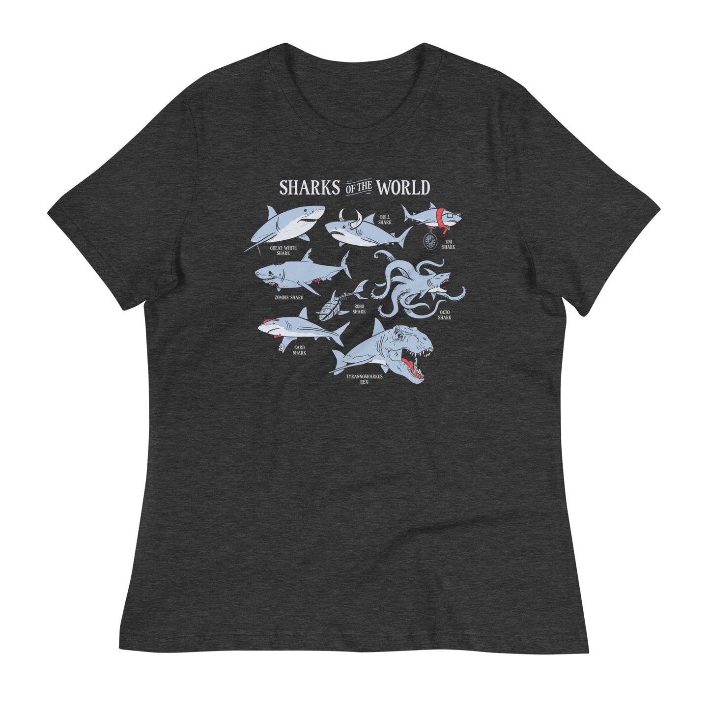 Sharks Of The World Women's Signature Tee