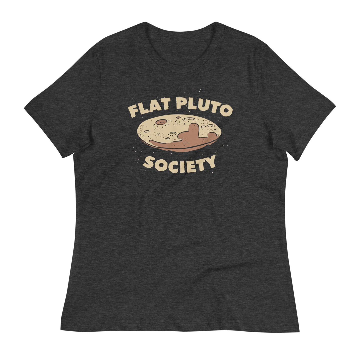 Flat Pluto Society Women's Signature Tee