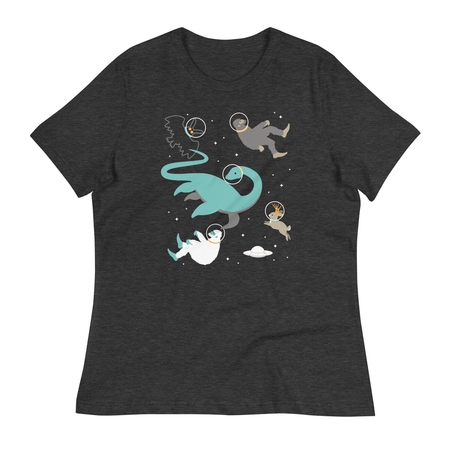 Cryptids In Space Women's Signature Tee