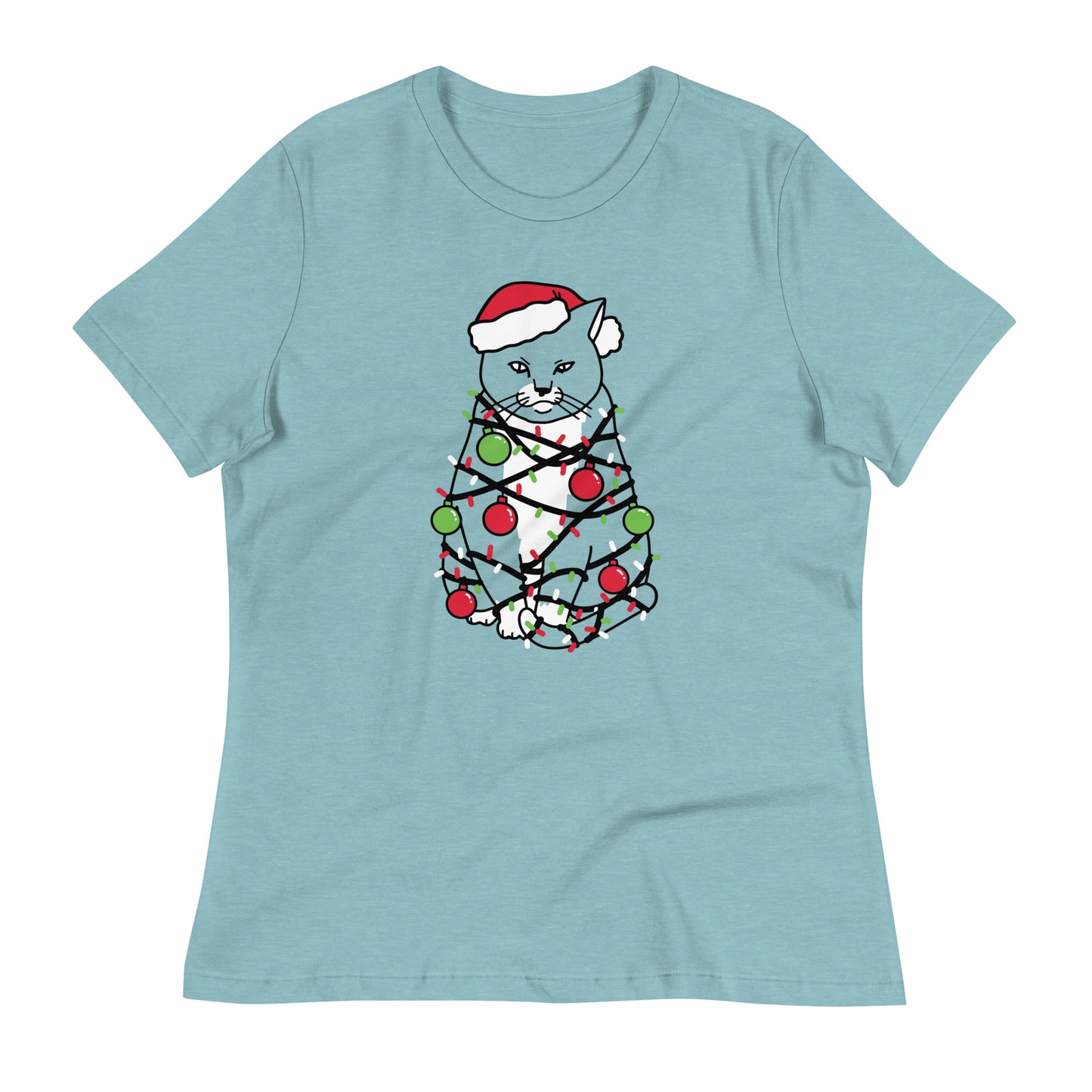 Meowy Christmas Women's Signature Tee