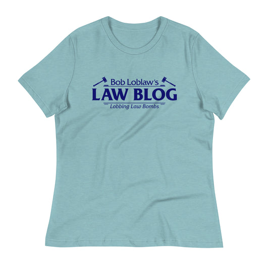 Bob Loblaw's Law Blog Women's Signature Tee