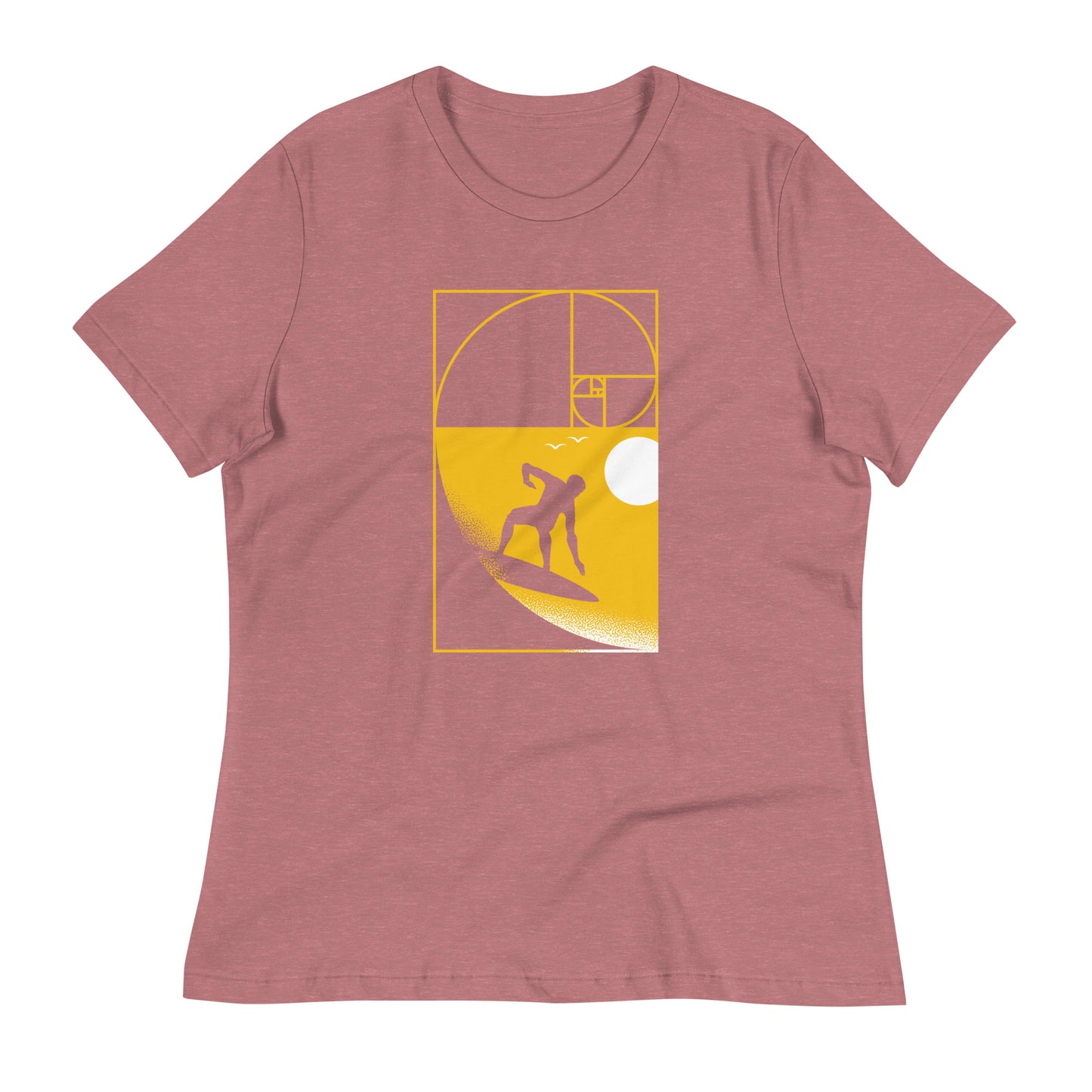 Golden Spiral Wave Women's Signature Tee