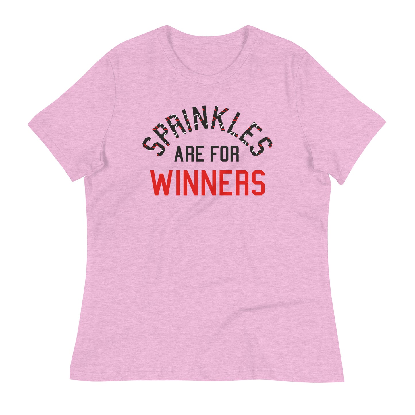 Sprinkles Are For Winners Women's Signature Tee